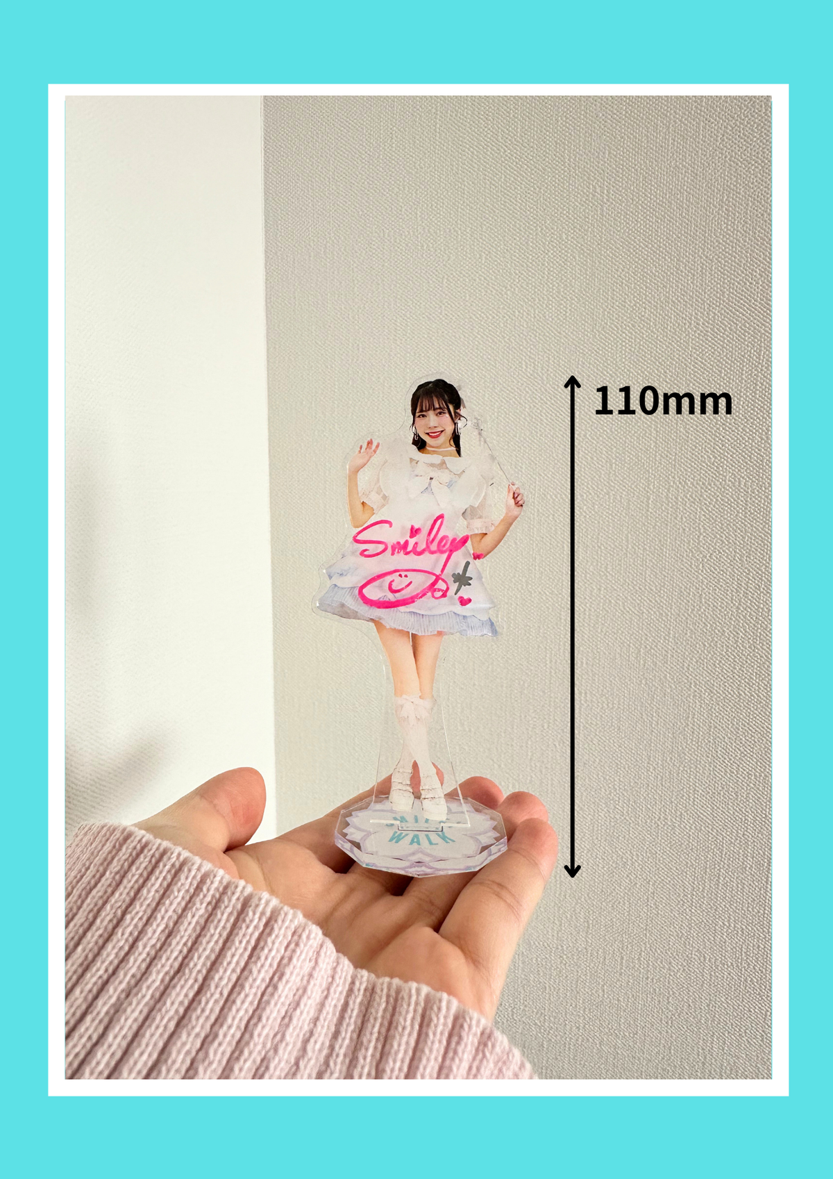 Smiley Miley Acrylic Stand