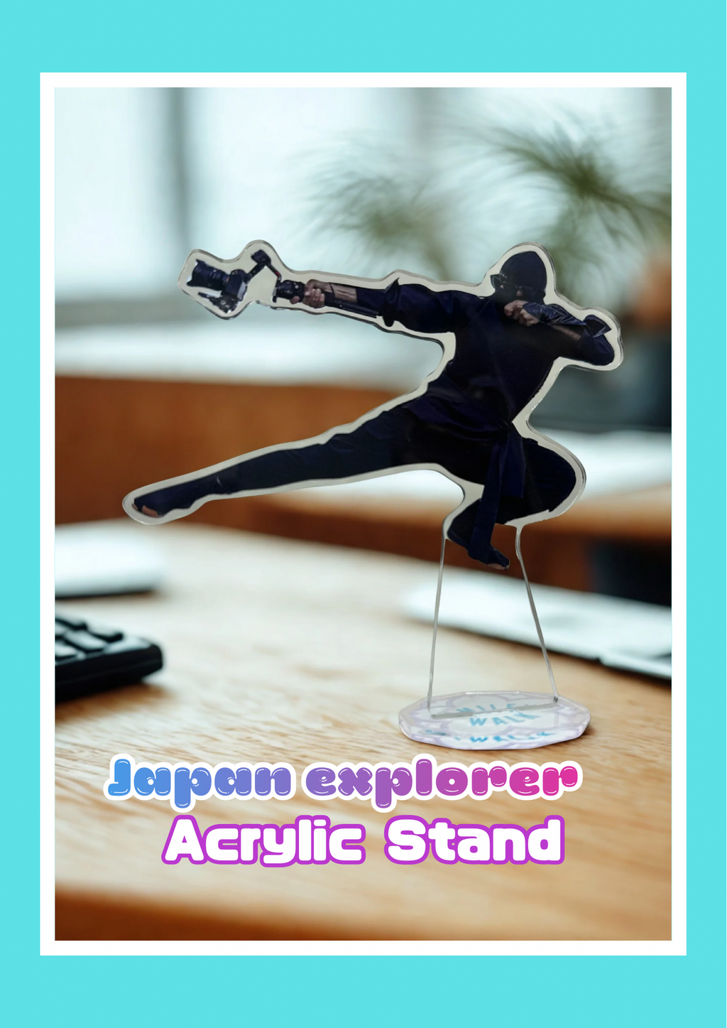 Japan explorer Acrylic Stand Ninja Jump