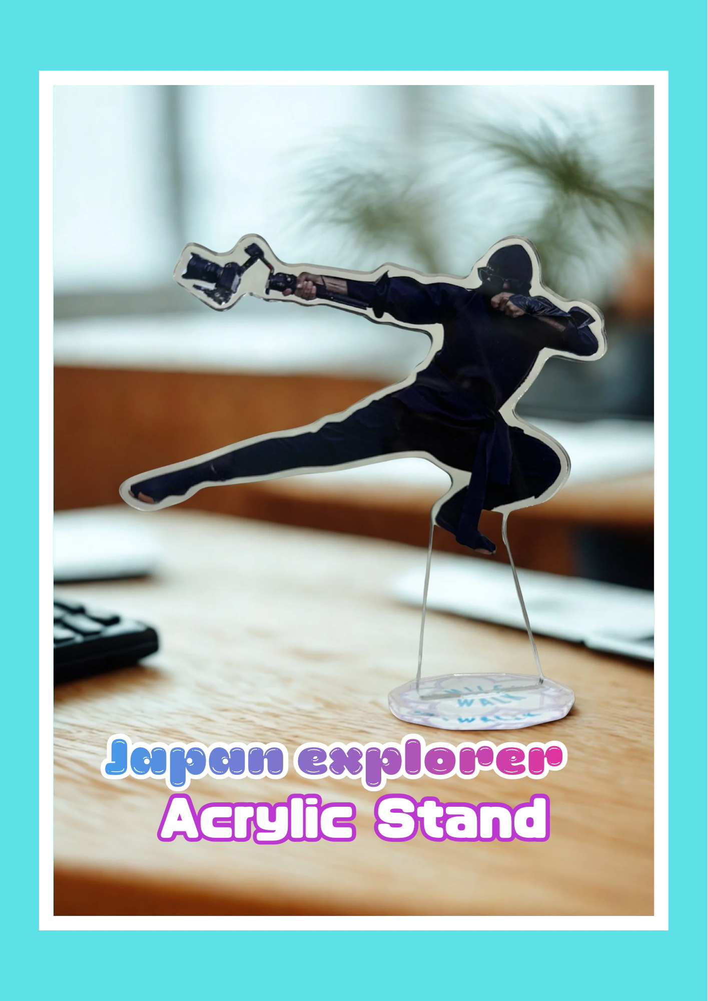 Japan explorer Acrylic Stand Ninja Jump