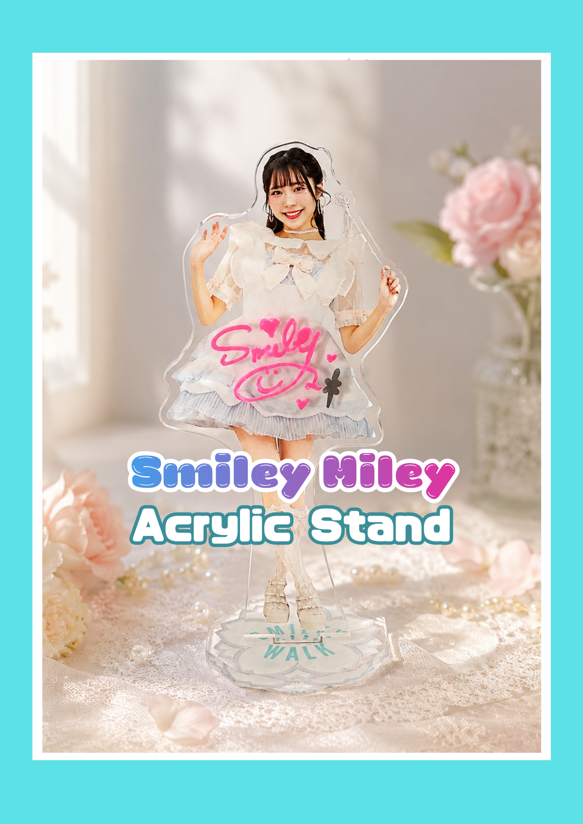 Smiley Miley Acrylic Stand