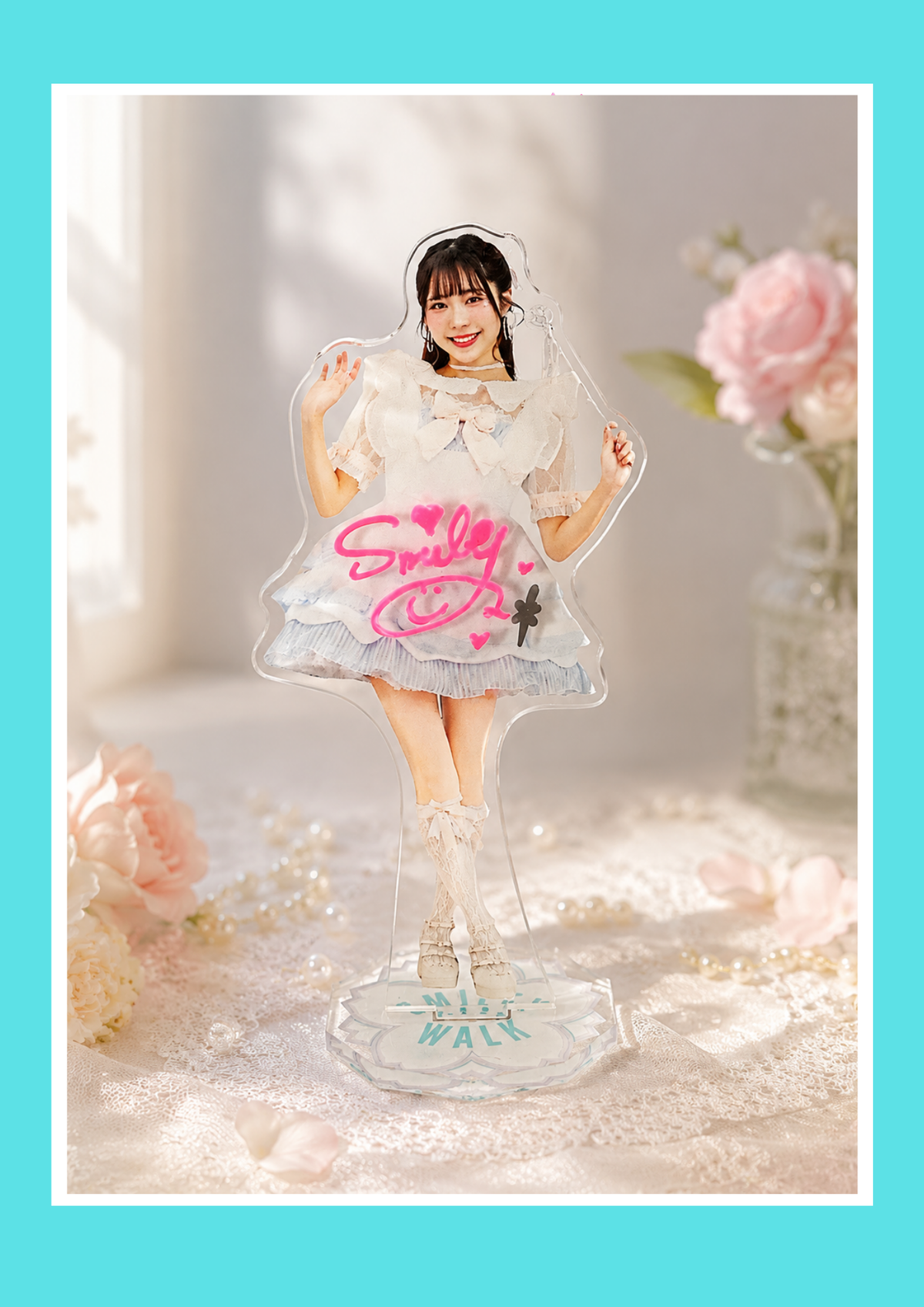 Smiley Miley Acrylic Stand