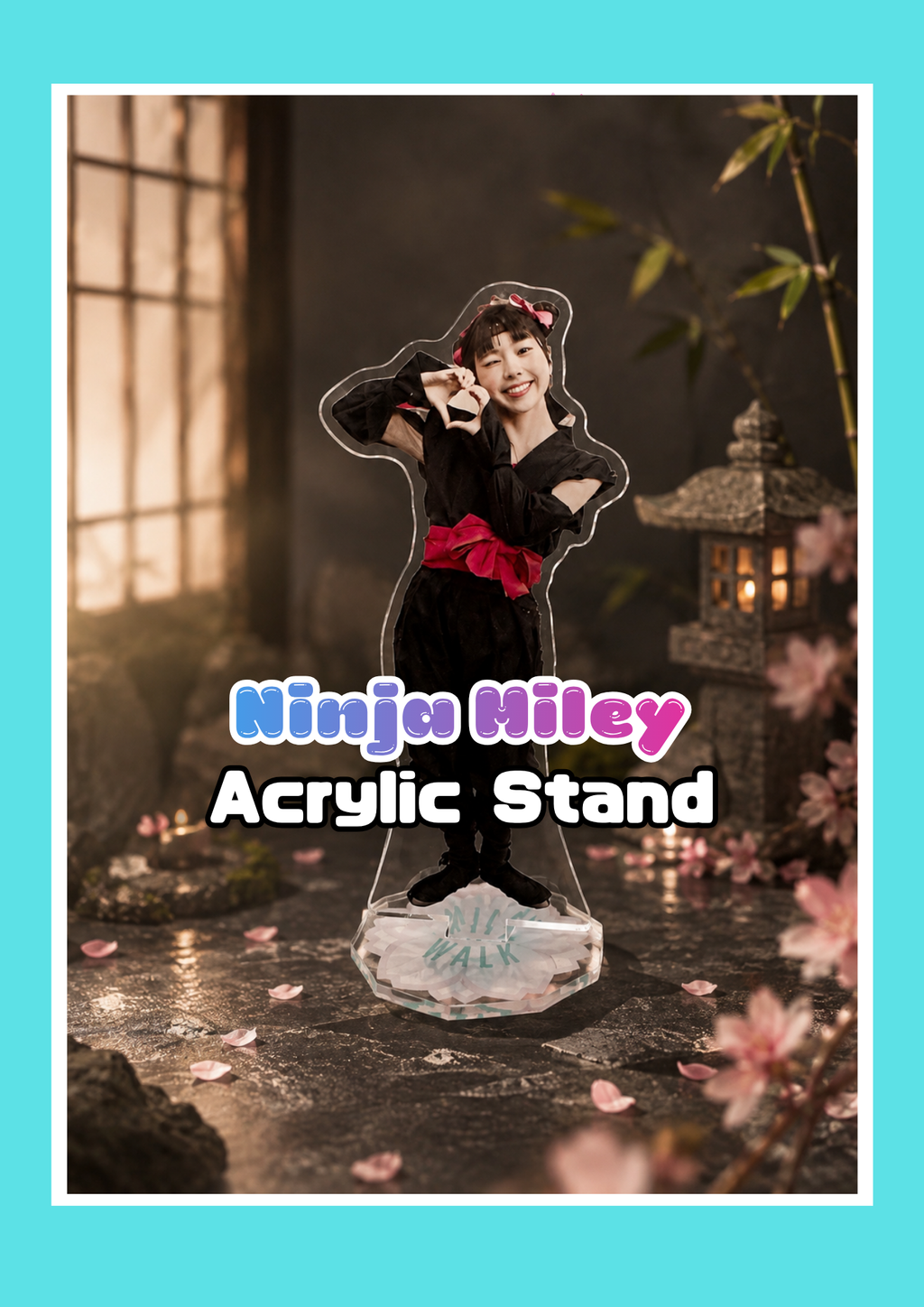 Ninja Miley Acrylic Stand