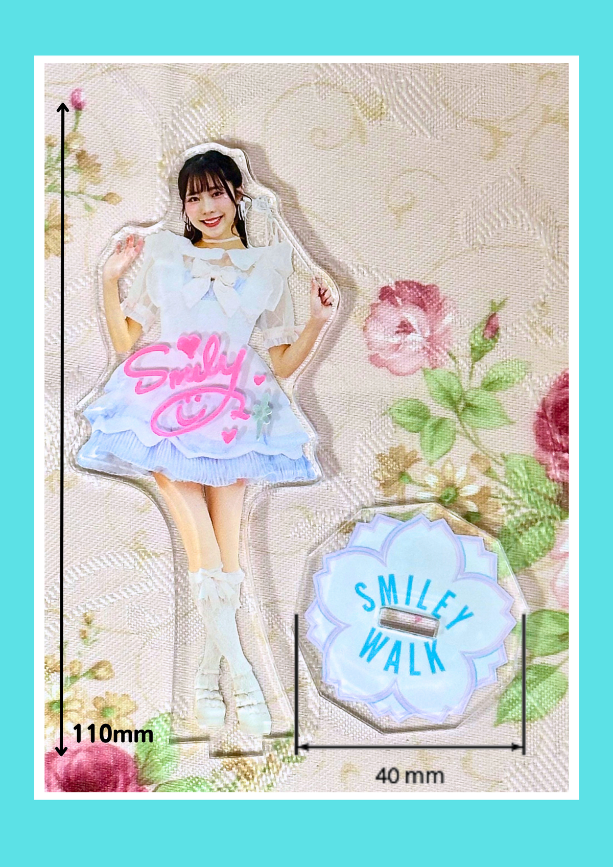 Smiley Miley Acrylic Stand