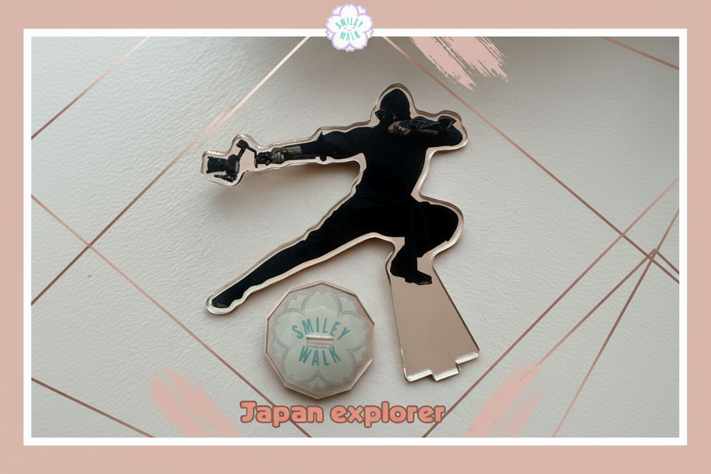 Japan explorer Acrylic Stand Ninja Jump
